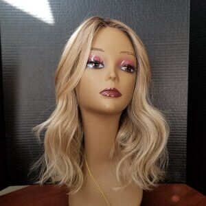 Belle Tress Verona in Beige Linen Blonde Wig, Heat Friendly, Lace Front, Luxury